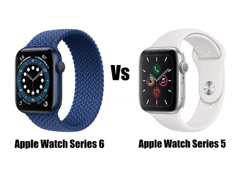 So sánh Apple Watch 5 và 6 chi tiết nhất