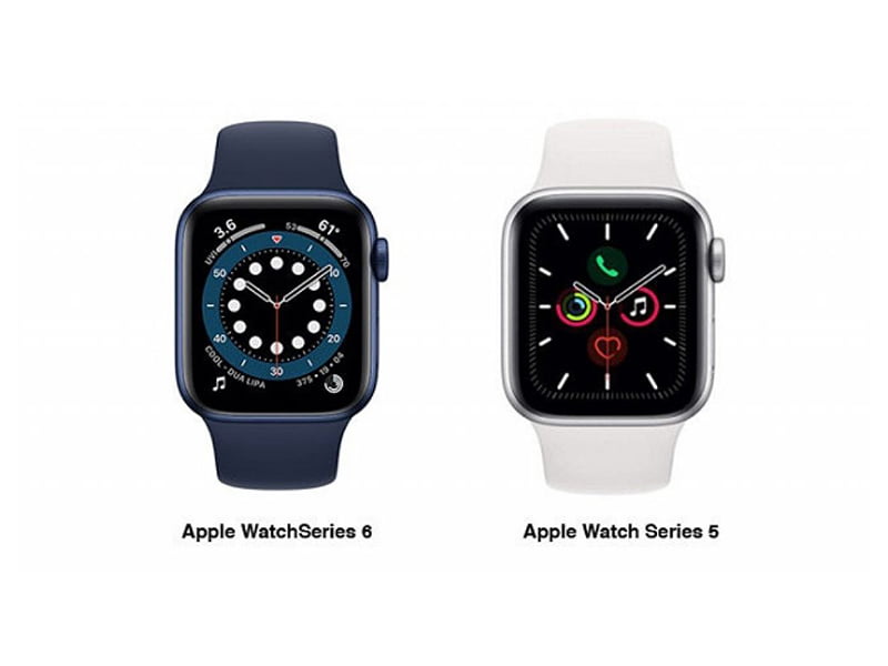 So sánh Apple Watch 5 và 6 chi tiết nhất