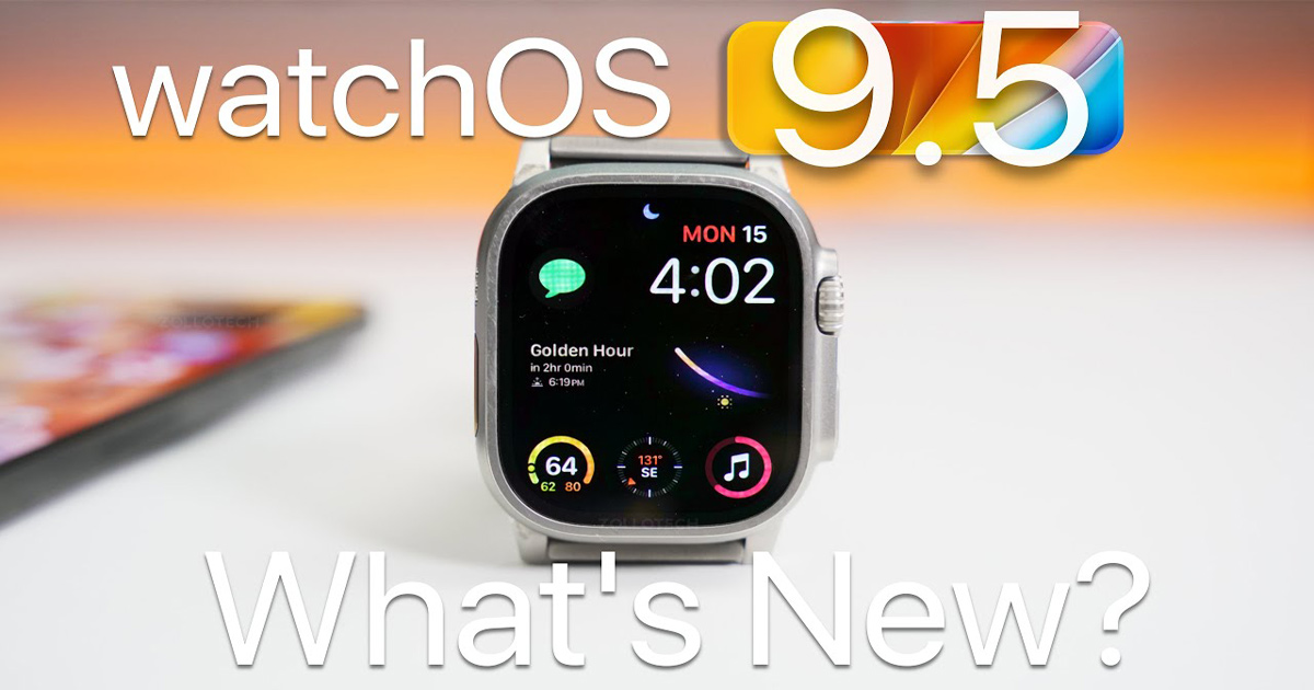 watchOS 9.5 có gì mới?