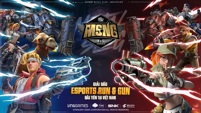 Metal Slug: Giải đấu eSports đầu tiên cho dòng game Run ‘n Gun