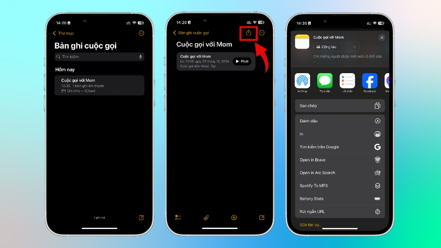 Mẹo ghi âm cuộc gọi iPhone trên iOS 18.1