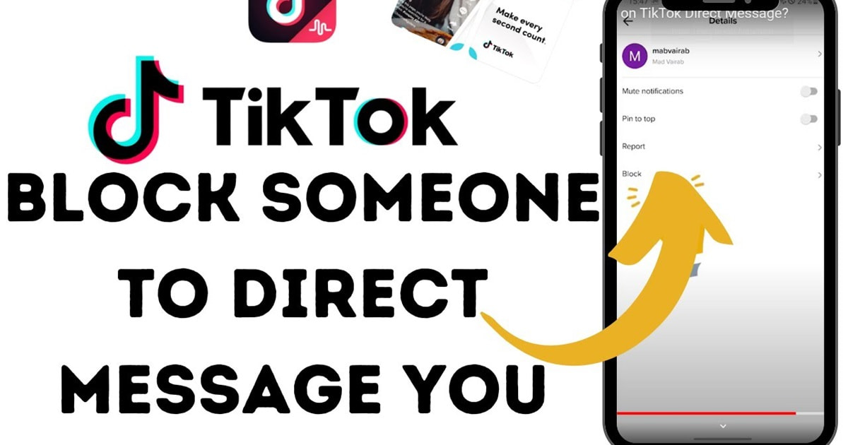 Hướng dẫn chặn tin nhắn người lạ trên TikTok