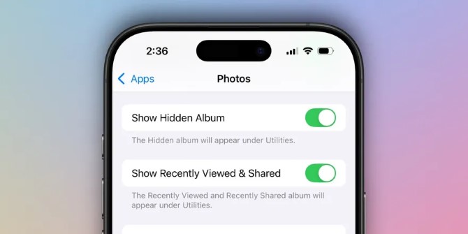 Khám phá tính năng mới trên ứng dụng ảnh của iOS 18.4