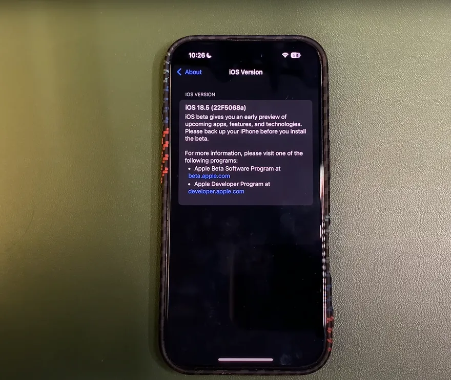 Khám phá những tính năng mới nhất trên iOS 18.5